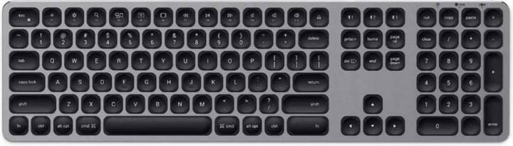 Produktbild Satechi ST-AMBKM keyboard Bluetooth QWERTY US International Black, Grey (Eng. Int., Kabellos)