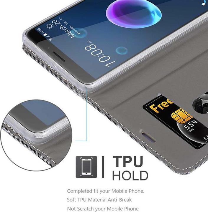 Produktbild Cadorabo Jeans Optik (HTC Desire 12)