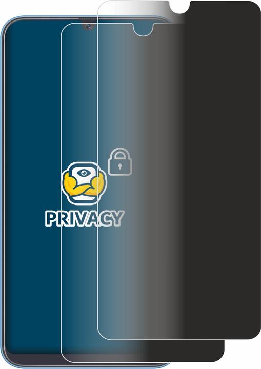Actual product image BROTECT Anti-spy privacy film Blue light protection film (2 Piece, Samsung Galaxy A40)