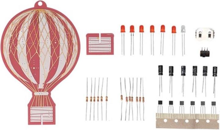 Image du produit Whadda Ballon à air chaud rétro - kit d'apprentissage de soudure (Kit électronique)