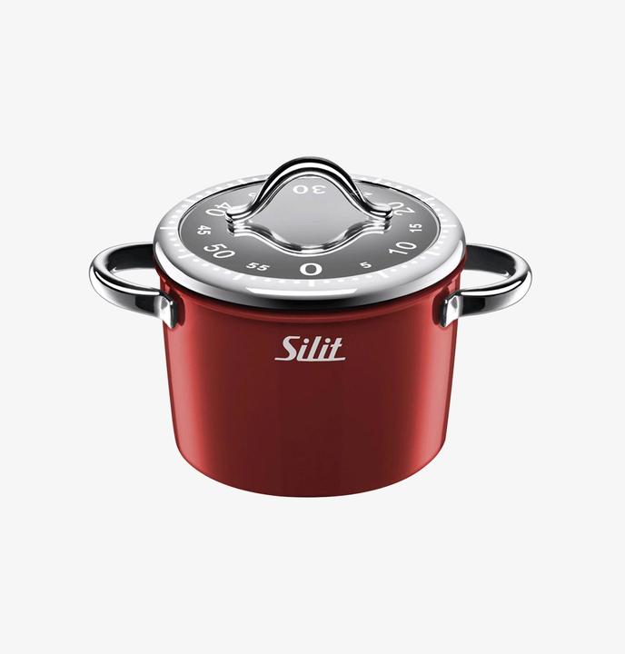 Produktbild Silit Kurzzeitwecker Eieruhr Küchentimer 60 Minuten Vitaliano Rosso