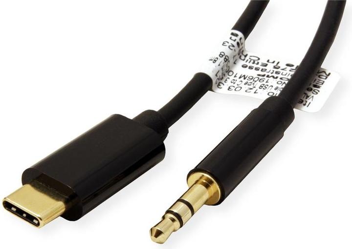 Produktbild Roline USB-C - 3.5mm Audio (3 m, 3.5mm Klinke (AUX))