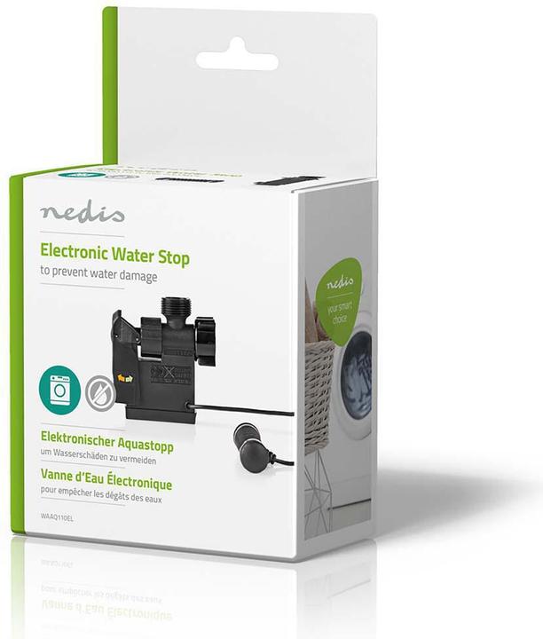 Produktbild Nedis Elektronischer Aqua Stop - 3/4" Aussengewinde - 3/4" Innengewinde - Einstellbares Wasserdurchf