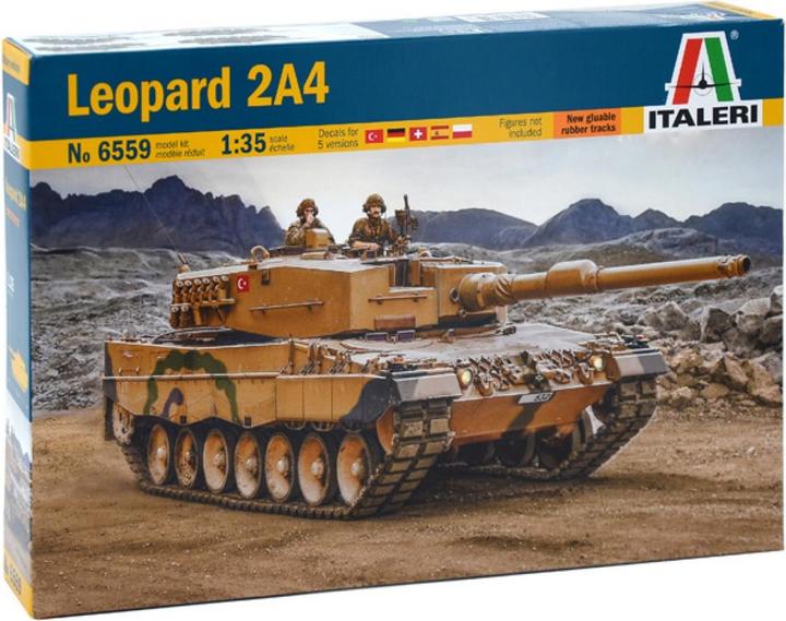 Actual product image Italeri Leopard 2A4