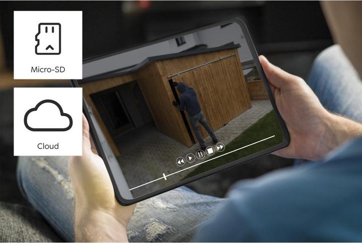 Image du produit Hama Caméra de surveillance, caméra WLAN d'extérieur, batterie, solaire, enregistrement, 1080p (1920 x 1080 Pixels)