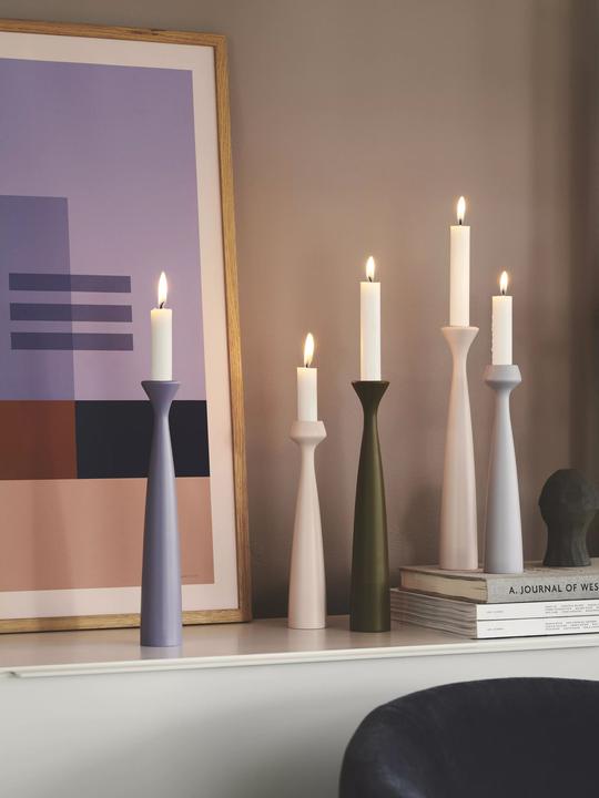 Produktbild applicata Kerzenständer BLOSSOM ROSE dunkelolive