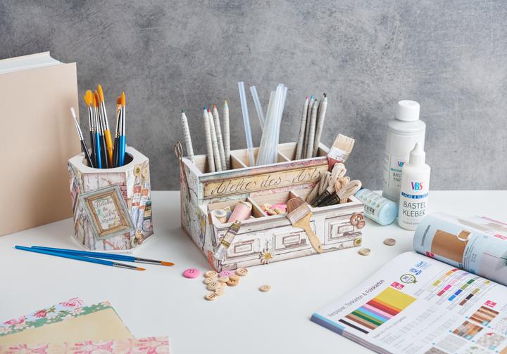 Actual product image VBS Utensil box with 6 compartments