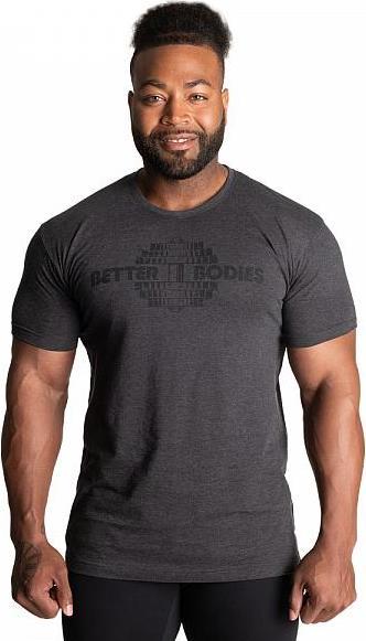 Better Bodies Recruit Tee Dark Grey Melange (M)