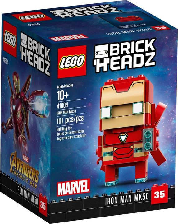 LEGO Iron Man MK50 (41604, LEGO Brickheadz)