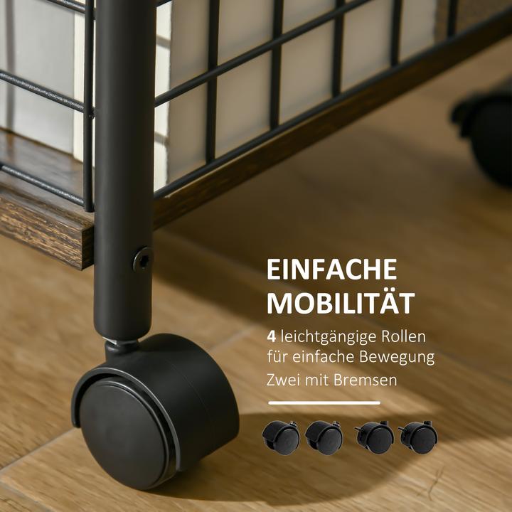 Actual product image Homcom Kitchen trolley