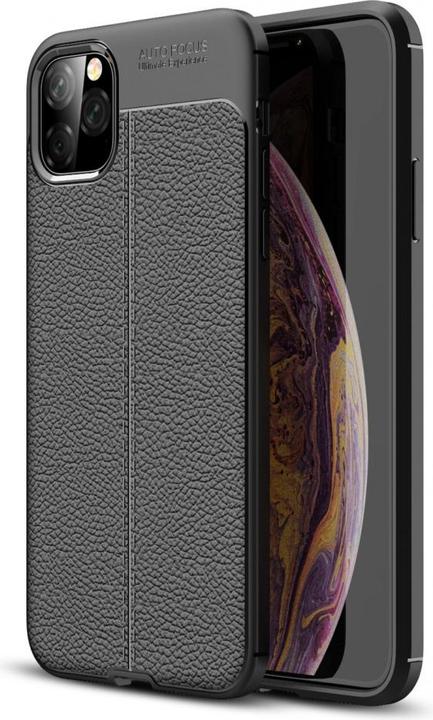 Produktbild Screenguard Apple iPhone 11 Pro Max Hülle Leather Design TPU Cover (Apple iPhone 11 Pro Max)
