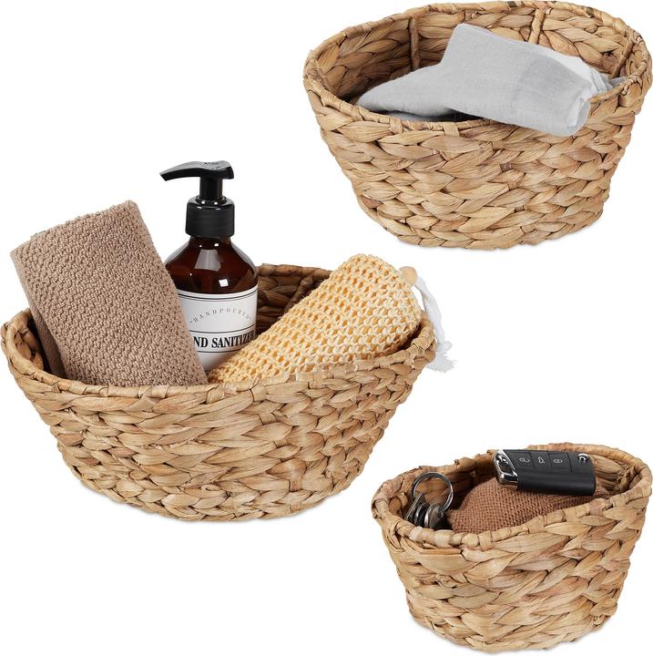 Actual product image Relaxdays 3x storage baskets (3 x)