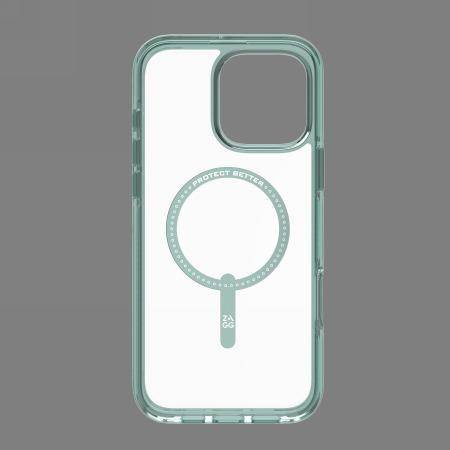 Actual product image Zagg Santa Cruz Snap MagSafe Case for iPhone 16 Pro Max - Green (Apple iPhone 16 Pro Max)
