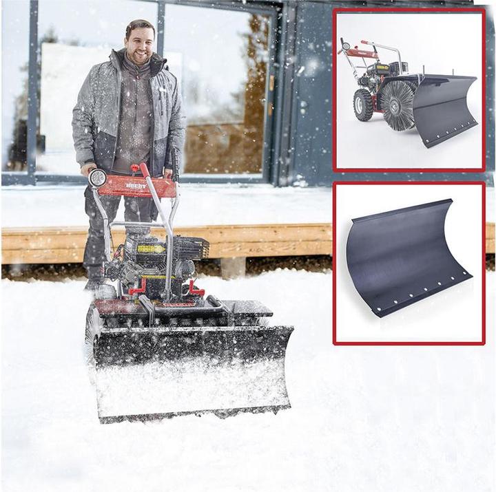 Produktbild Hecht 3 in 1 Schneefräse-Schneeschieber-Kehrmaschine mit Auffangkorb