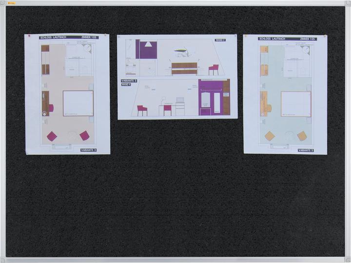 Actual product image Franken Felt Notice Board X-tra!Line (Bulletin board, 180 x 120 cm)