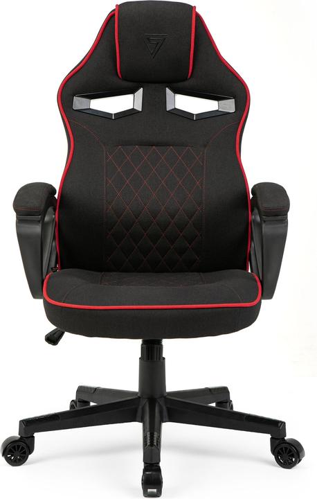 Actual product image Sense Knight fabric black-red