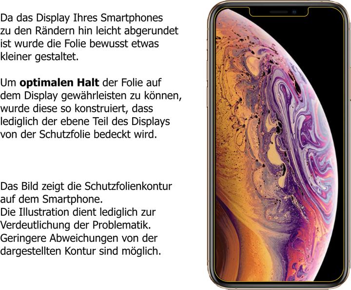 Immagine prodotto Dipos Pellicola Protettiva Anti-Shock (2 Pezzo/i, Apple iPhone XS)