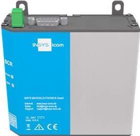 Actual product image Insys icom SCR-E200, LAN-to-LAN router, VPN 2xEthernet 10/100BT 1xRS232