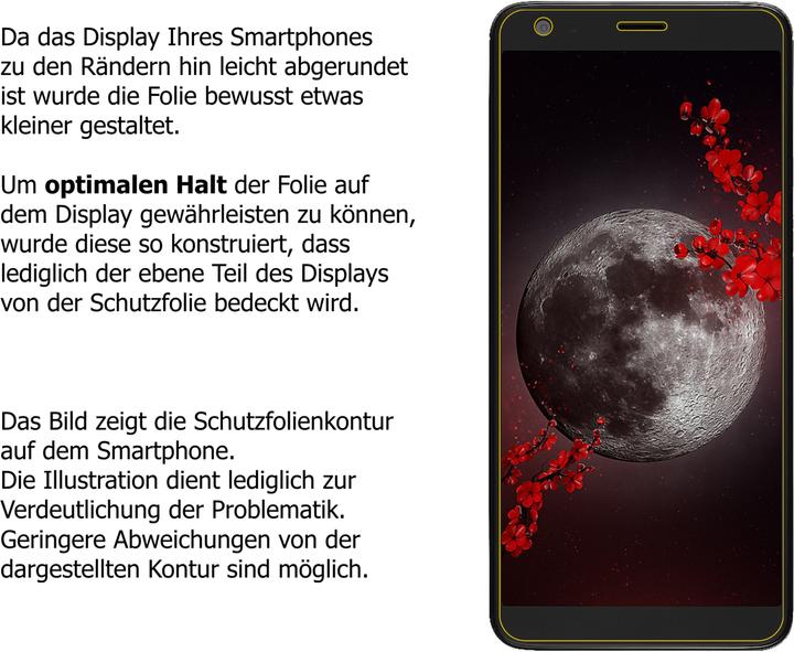 Actual product image Dipos Screen Protector Anti-Glare (6 Piece, Sharp Aquos B10)