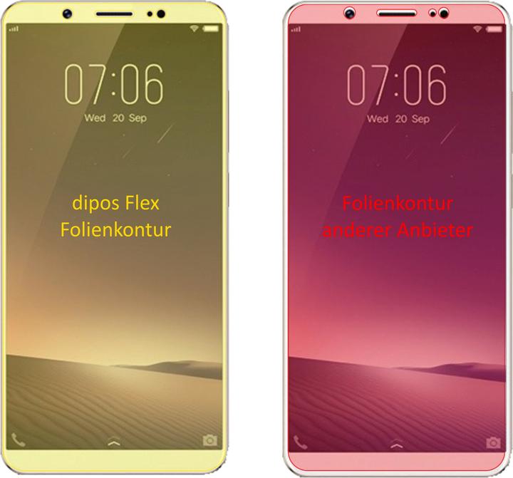 Immagine prodotto Dipos Pellicola Protettiva Full-Cover 3D (3 Pezzo/i, Mora Z10)