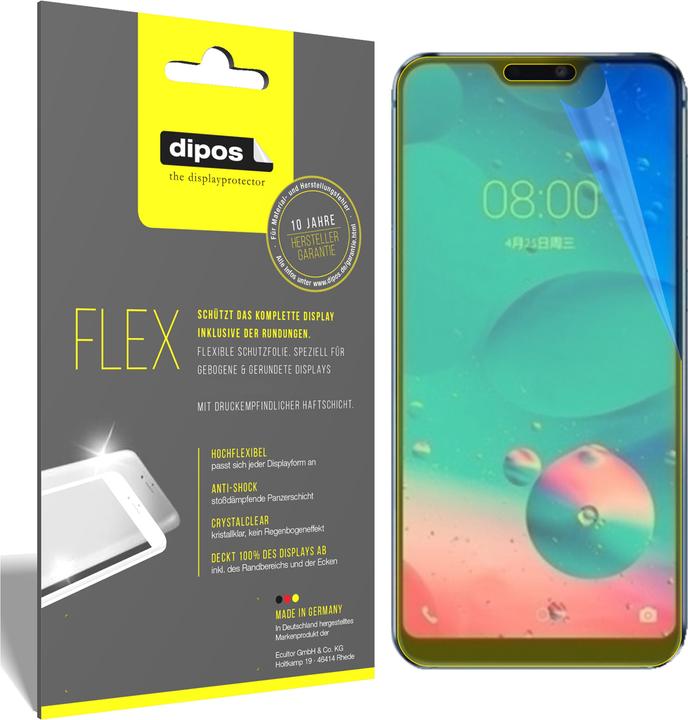 Actual product image Dipos Screen Protector Full-Cover 3D (2 Piece, Hisense H20)