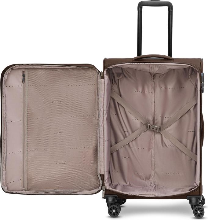 Produktbild Stratic taska 4-Rollen Trolley M 65 cm mit Dehnfalte (74 l, M (50 - 90l))