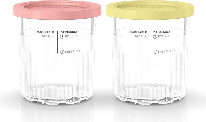 Ninja Creami Deluxe double pack container & lid