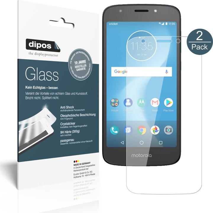 Actual product image Dipos Screen Protector Anti-Shock (1 Piece, Motorola Moto E5 Cruise)