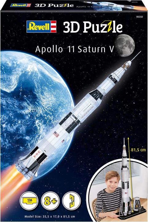 Image du produit Revell Apollo 11 Saturn V (136 pièces)