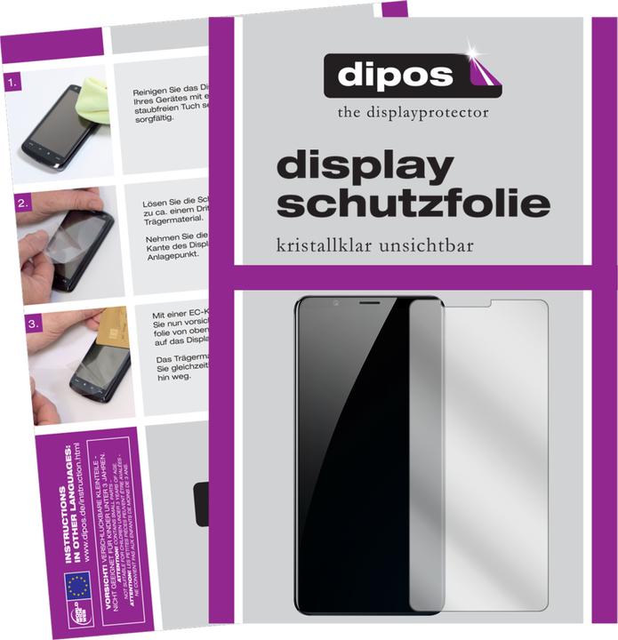 Actual product image Dipos Screen Protector Crystalclear (2 Piece, ZTE Nubia Red Magic 5G)