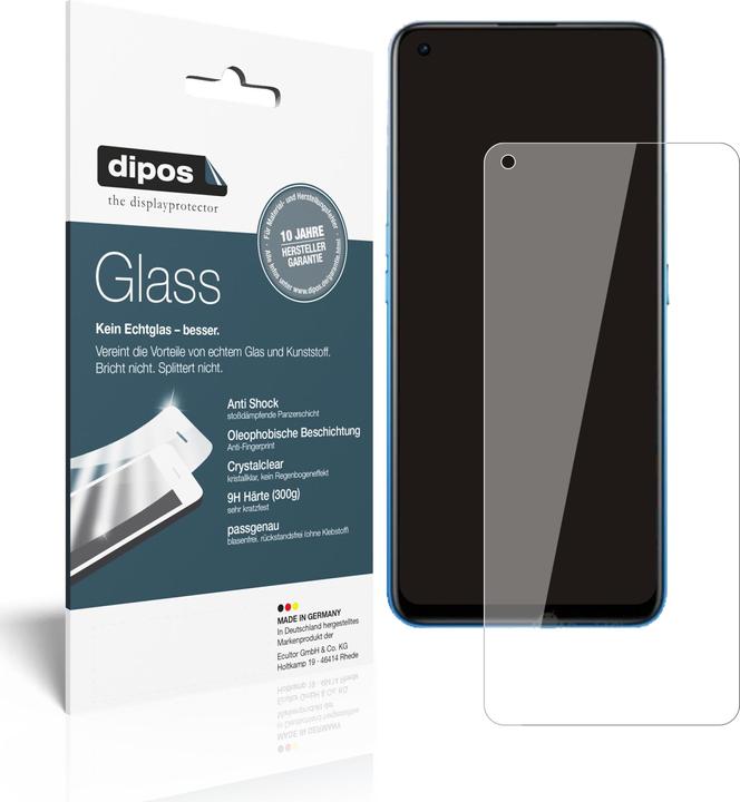 Produktbild Dipos Displayschutz Anti-Shock (2 Stück, Realme X7 5G)