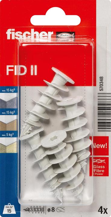 Actual product image Fischer Insulation anchor (4 pcs.)
