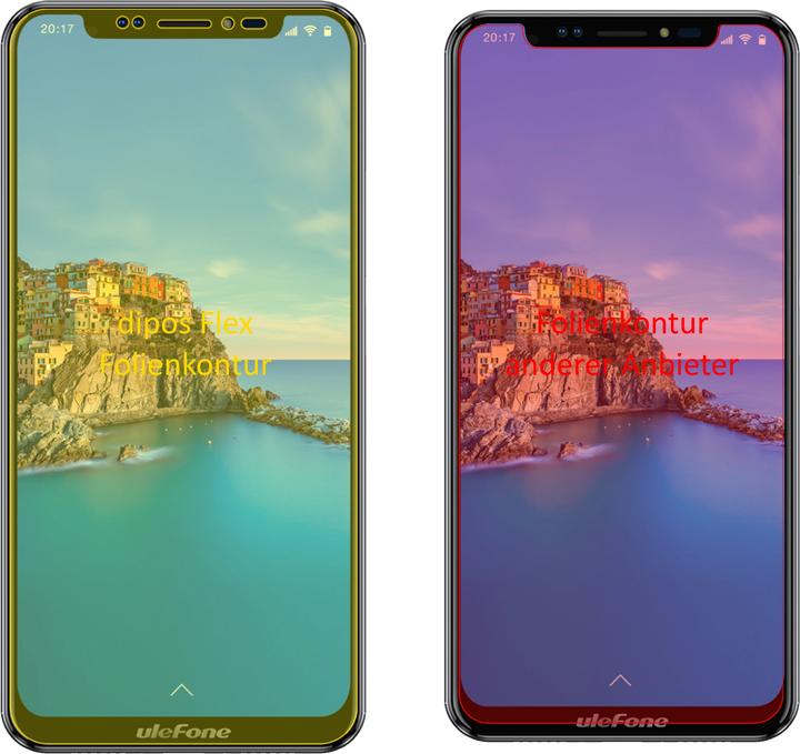 Image du produit Dipos Film de Protection d’écran Full-Cover 3D (3 pièce(s), Ulefone X)