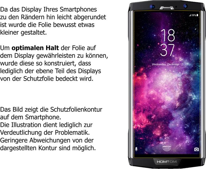 Image du produit Dipos Film de Protection d’écran Anti-reflet (6 pièce(s), Homtom HT70)