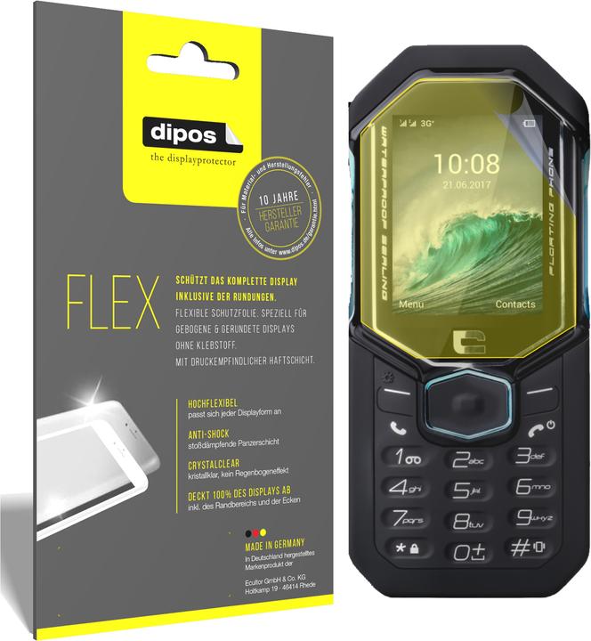 Immagine prodotto Dipos Pellicola Protettiva Full-Cover 3D (3 Pezzo/i, Crosscall Shark-X3)