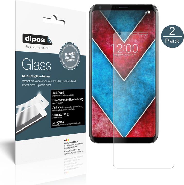Image du produit Dipos Film de Protection d’écran Anti-Shock (2 pièce(s), LG V30)