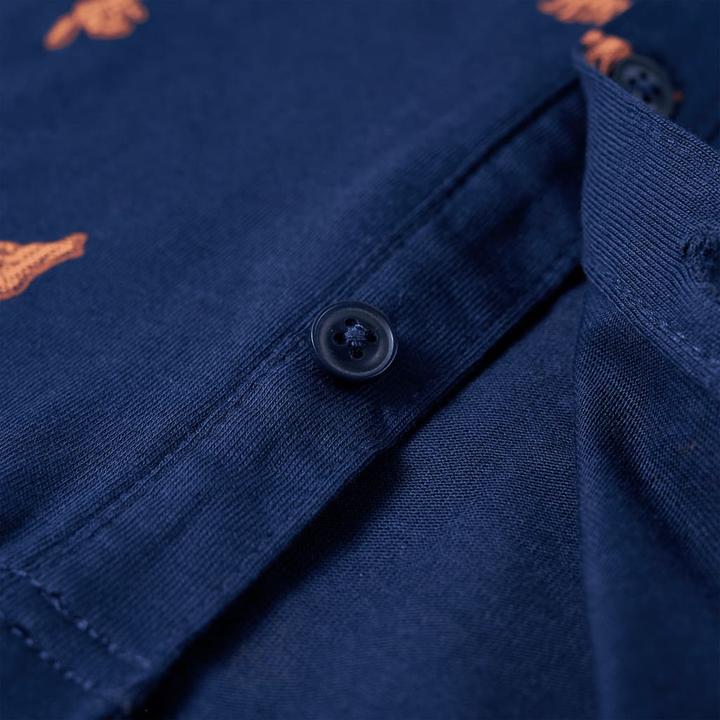 Immagine prodotto VidaXL Camicia da bambino blu navy 92,Materiale: 100 % cotone,Colore (92)