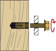Productafbeelding Fischer Messing plug PA 4 M8/25 K (4) (4 Pcs.)
