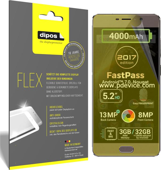 Image du produit Dipos Film de Protection d’écran Full-Cover 3D (3 pièce(s), Allview P9 Energy Lite)
