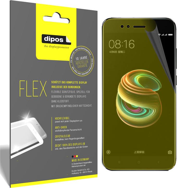 Immagine prodotto Dipos Pellicola Protettiva Full-Cover 3D (3 Pezzo/i, Xiaomi Mi 5X)