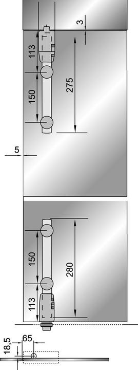 Produktbild Dormakaba Drehtür-Beschläge MANET COMPACT