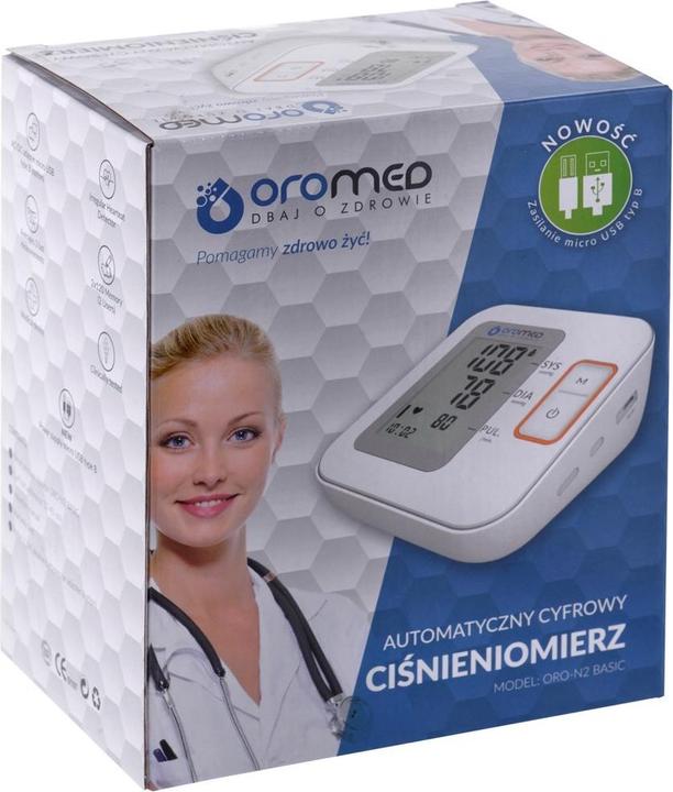 Produktbild Hi-tech medical ORO-N2 BASIC Blutdruckmessgerät Oberarm Automatisch (Blutdruckmessgerät Oberarm)