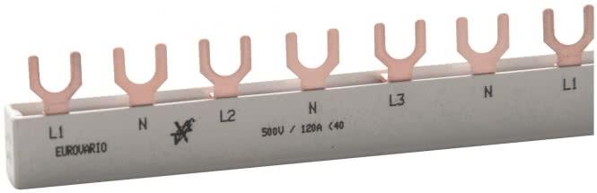 Actual product image Doepke Phase bar EV-S G 3.1+N.12.120 ** FI/LS 10qmm fork 4-pole 12TE 120A