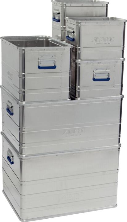 Actual product image Alutec LOGIC 23 Aluminium transport box (L x W H) 378 280 270 mm