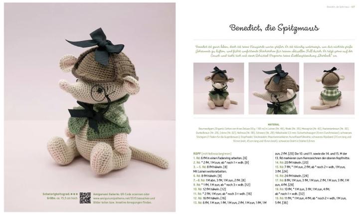 Produktbild Tierisch süsse Häkelfreunde – Im Pastell-Wunderland (Deutsch, Erinna Lee, 2021)