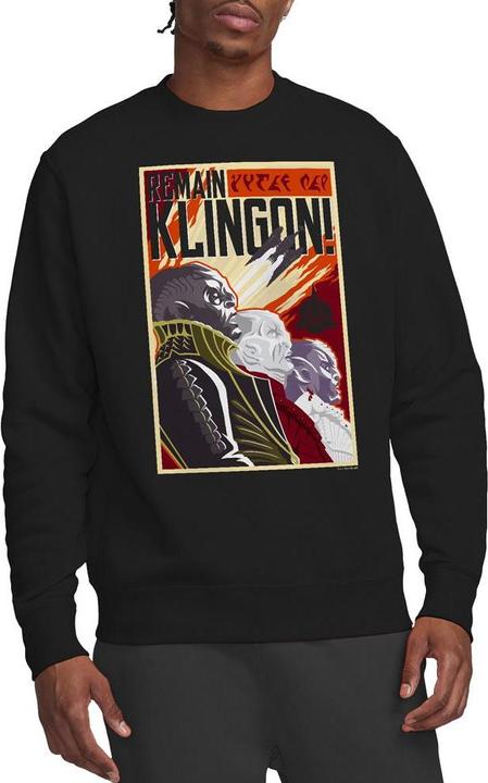 Immagine prodotto Universal Textiles Remain Klingon Felpa Poster Adulto Unisex (S)