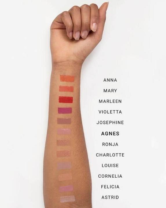 Actual product image IDUN Minerals Lipgloss Agnes (017 Agnes Light Pink)