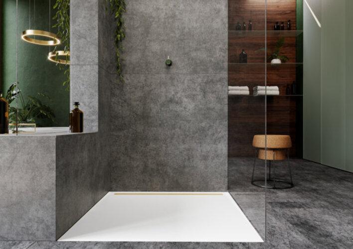 Image du produit Kaldewei Nexsys carrelage de douche, niveau du sol, 90x110cm, 41164630