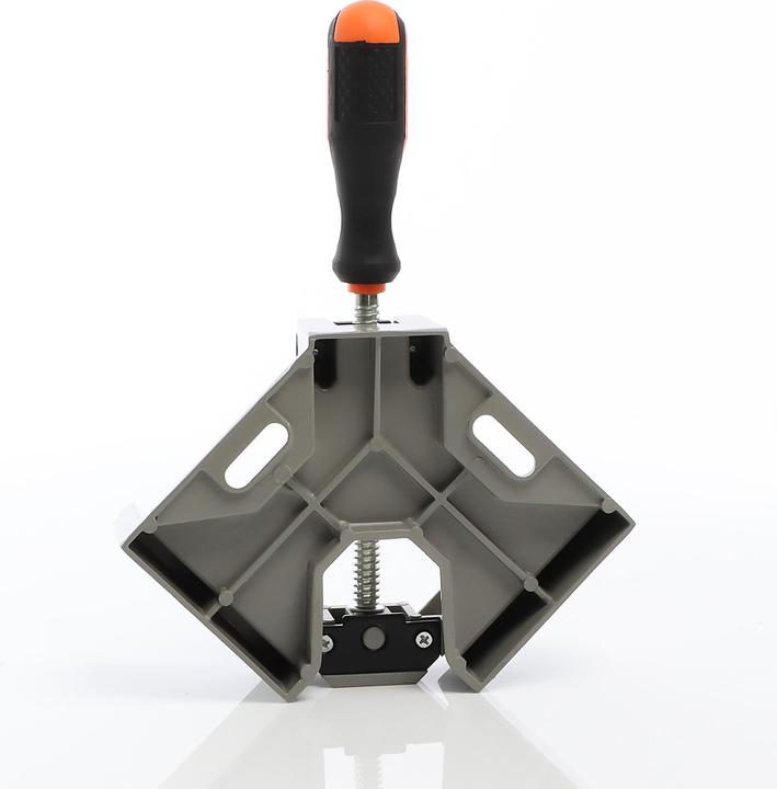 Actual product image XPOtool 90° Aluminium Angle Spanner Corner Clamps with Swing Jaw for Wood, Metal, etc. (70 mm)