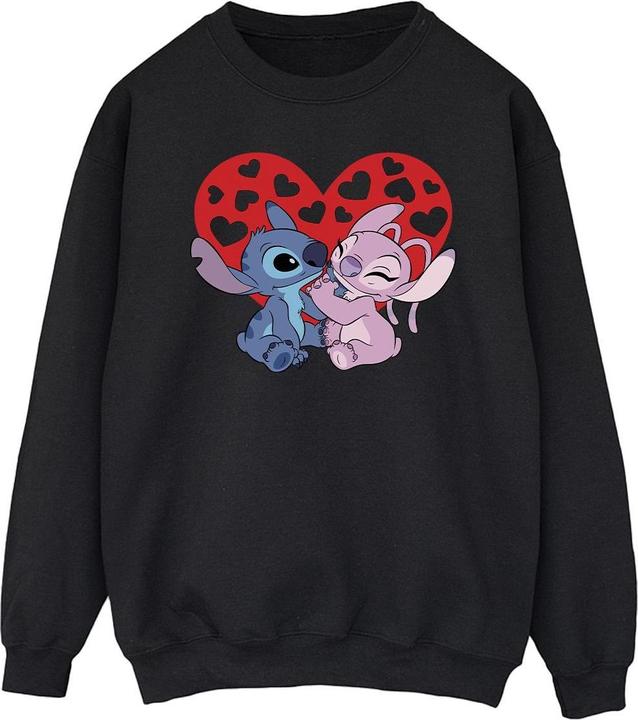 Produktbild Disney Lilo & Stitch Hearts Sweatshirt (L)